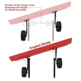 Brewin Tools 600821834961 38 Inch Snow Shovel For Driveway Snowpro Bi-direction Heavy Duty #2