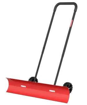 Brewin Tools 600821834961 38 Inch Snow Shovel For Driveway Snowpro Bi-direction Heavy Duty
