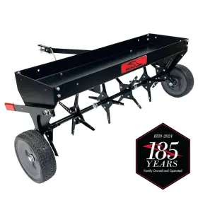 Pa-42bh Brinly-hardy 42 Inch Tow Behind Plug Aerator With Easy-storage Foldable Handle And Weight Tray