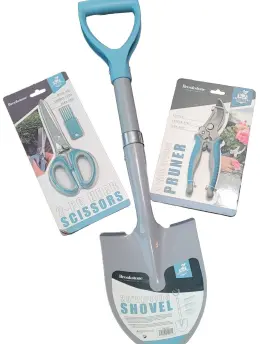 Brookstone 445048364333 Dipping Shovel 26 Inch Carbon Steel Blade Powder Coated Handle Herb Scissors Prune #2