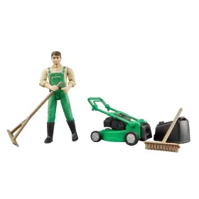 Bruder 001702621032 62103 Bworld Gardener W Lawn Mower And Accessories #3