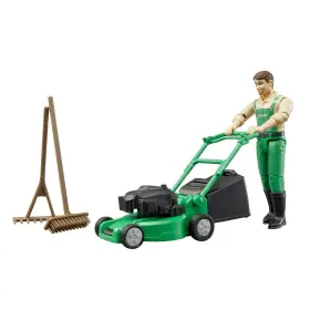 Bruder 001702621032 62103 Bworld Gardener W Lawn Mower And Accessories