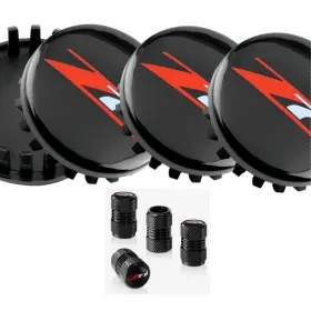 Bgj10-001 Buguangjian 4pcs For Z71 83mm Wheel Center Caps Covers Gmc Colorado Tahoe Suburban