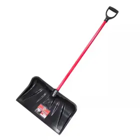 Bully Tools 445012099025 Combination Snow Pusher/shovel 22 Inch Fiberglass D-grip Handle