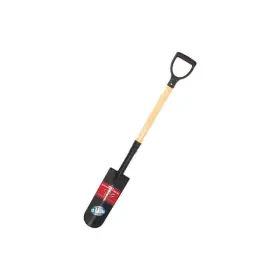 Bully Tools 735390725355 12-gauge Drain Spade With 44.5 Inch Hardwood Handle And Poly D-grip