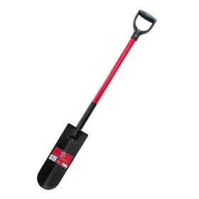 82535 Bully Tools Drain Spade 14 Inch Blade Heavy-duty Steel Fiberglass Reinforced D-grip