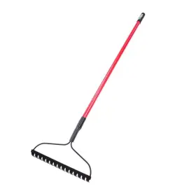 92309 Bully Tools 16 Inch Bow Rake With 58 Fiberglass Handle