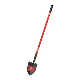 92710 Bully Tools Garden Spade Shovel 14 Ga. Steel Blade Fiberglass Handle