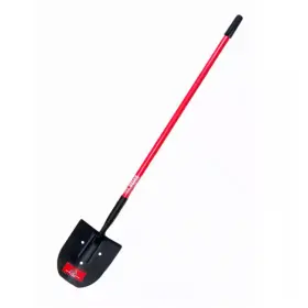 Mpn-303940503892 Bully Tools 14-gauge Rice Shovel With Fiberglass Long Handle 3-drain Holes