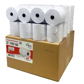 B09skr2nm3 Buyregisterrolls 32 Rolls 3 Inch X165ft 1-ply Bond Non-thermal Pos/kitchen Printer Receipt Paper