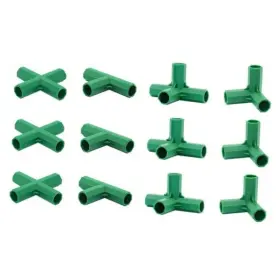 Bks5963 Bykswil 12pcs Fitting 16mm 4 Types Stable Support Heavy Duty Greenhouse Frame Building