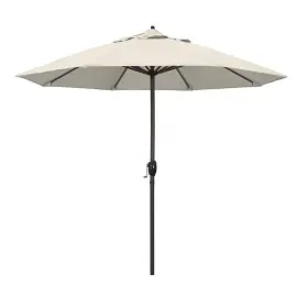 Ata908117-f22 California Umbrella 20% Off Free Shipping 9 Ft. Aluminum Auto Tilt Patio In Antique Beige