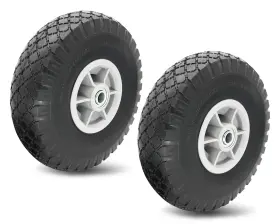 Calu Luky 788481575223 10 Flat Free Solid Tire Wheel For Dolly Handtruck Cart Tires Air