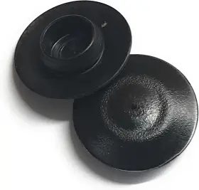 Caplugs 656729197981 3/8 Inch 0.375 Flush Mount Black Plastic Body And Sheet Metal Hole