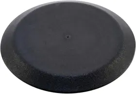 Caplugs 656729198445 2 Inch Flush Mount Black Plastic Body And Sheet Metal Hole Plug Qty 1