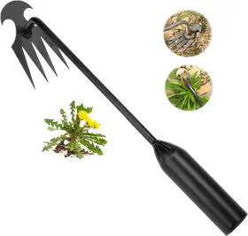 Carrie Rowe 654370978805 Weed Puller Tool 2023 New Durable Garden Pulling Portable Weeder