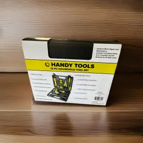 03790 Case #handy Tools 12 Piece Household Tool Set With Molded Carrying #03790 Nib