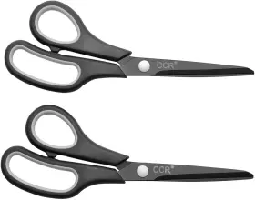 Ccr 735980929323 Scissors 8 Inch Soft Comfort-grip Handles Sharp Titanium Stainless-steel