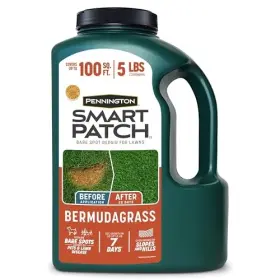 100545645 Central Garden & Pet Smart Patch Bermudagrass 5lb 100 Sq. Ft. Grass Seed Bare Spot Bermuda 5 Lb Jug