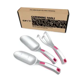 Cfct-001p Cfct Garden Tool Set 3pc Bend Proof Gardening Kits Soil Scooper Tro