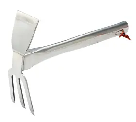 Ma-29 Chanjoon Sharp Sturdy 416 Stainless Steel Rake Hoe Heavy Duty Hand Tool For Trans