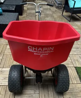 125133 Chapin Professional Surespread Broadcast Spreader - Heavy Duty 80 Lbs Workhorse