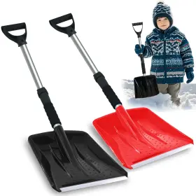 2snow Cheerbank 2pcs Kids Snow Shovels Heavy Duty Adjustable Shovel 27 Inch And 34 Length