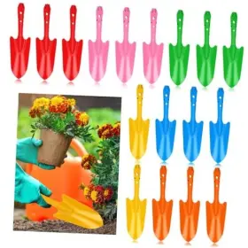 Cherryshine Yy259 18 Pcs Colorful Garden Shovels Small Metal Hand Trowel Set For Gardening Teens