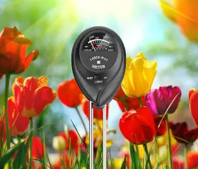 Chicirisngbup3amc5 Chiciris Soil Tester Plant Meter Light 3-in-1 Function Testing Kit For