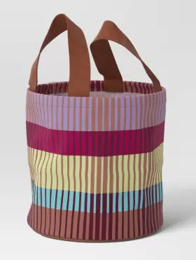 Chowsing Pet Store 285826802025 Utility Gardening Tool Tote With Horizontal Broken Stripes