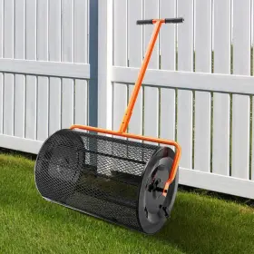 D0102h2l2ry Cisvio Spreaders 28.3 Inch H Height Adjustable Lawn Handheld Powder-coated Steel #3