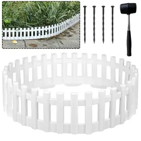 Wleb-14 Citrine Garden Edging Border 4.5 Inch Tall Landscape Borders 30/90pcs Anch