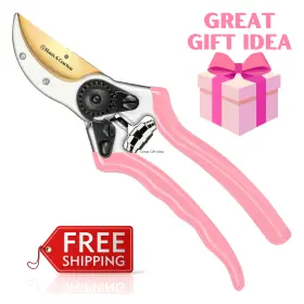 Classicpro 313094015042 8.5 Inch Easy Grip Pruning Shears Pruners Garden Heavy Duty Gardening Arthritic Hand