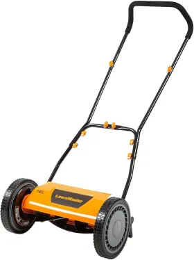Lmrm1401 Cleva Lawnmaster Push Reel Lawn Mower 14-inch 5-blade 14inch