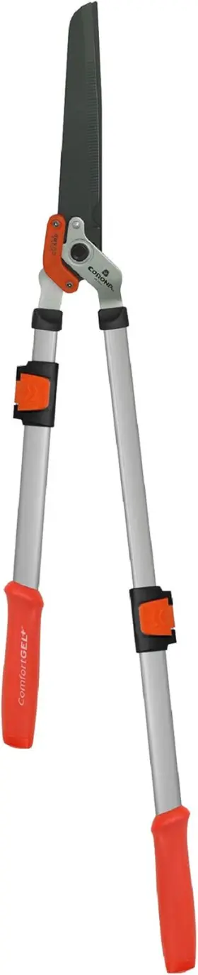 4344 Clipper Company Hs Duallink Extendable Hedge Shear Red 29 Inch Handle