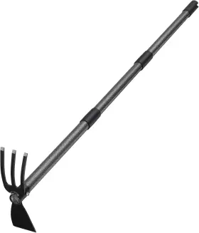 Dyct4 Coconut Hoe Garden Tool 60 Inch Long Handle For Gray