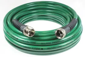 Pgh6050gs Coilhose Pneumatics Garden Flexeel 50-foot 3/8 Inch Slender-profile Polyurethane Hose With 3/