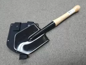92sfs Cold Steel #92sfs Special Forces Spetsnaz 20 Inch Carbon Wood Handle Shovel