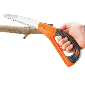 W014989 Collections Etc Versatile Foldable Razor Tooth Hand Pruning Saw