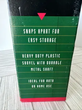 Companion 059584700011 Vintage Fold-away Snow Shovel By The Traveler S 1980s New In Box 28 Inch #2