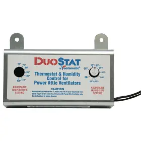 Cool Attic 047242153835 Ventamatic Duostat Power Vent Thermostat And Humidistat Xxduostat