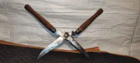 79.drop Corona Forged 445041649659 Usa Hedge Shears 21. 1/2ftft Manual Trimmers.dropped Forge Pre-owned #3