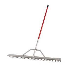 B001dymn3o Corona Tools Rk 61062 Aluminum Landscape Rake - 36 Inch Tines Red
