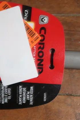 Lg13635 Corona Max Garden Disc-cultivator Steel Tines With Red Comfort Grip #2