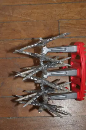 Lg13635 Corona Max Garden Disc-cultivator Steel Tines With Red Comfort Grip #3