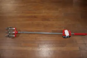 Lg13635 Corona Max Garden Disc-cultivator Steel Tines With Red Comfort Grip