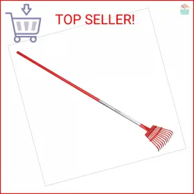 Rk62060 Corona Rk 62060 Fixed Tine Shrub Rake Aluminum Handle 8-inch Wide