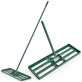 Gt4043gn Costway 67 Inch Lawn Leveling Rake Heavy-duty Level Tool For Garden