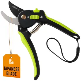 Craft911 061014451030 Hedge Clipper And Pruning Shear Cuts 3x Easier Ideal For Seniors Weak Ha
