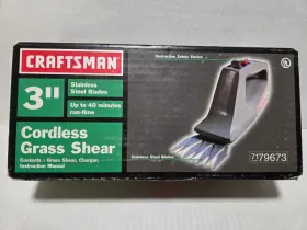 7179673 Craftsman 179673 3 Inch Cordless Grass Shear Model Sears Nos Sealed